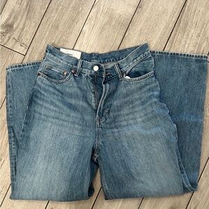 H&M Light Blue Straight Leg Jeans